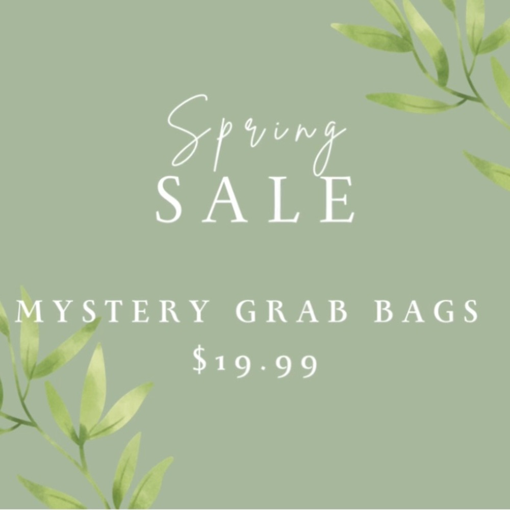 Green Botanical Spring Grab Bag